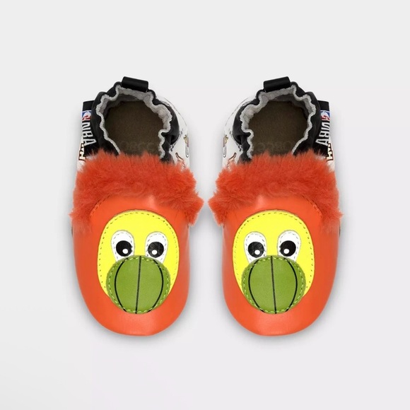 Robeez NBA Miami Heat Baby Shoes - Size 0-6 months - Picture 4 of 9